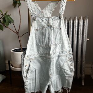 Old Navy Light Blue Denim Overalls